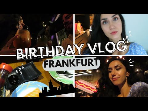 Frankfurt VLOG 2024 | BIRTHDAY WEEKEND ✨