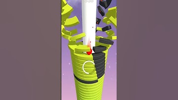 Stack Ball gemplay #StackBallGame #MobileGaming #GamingFun #AddictiveGame #StackBallGameplay