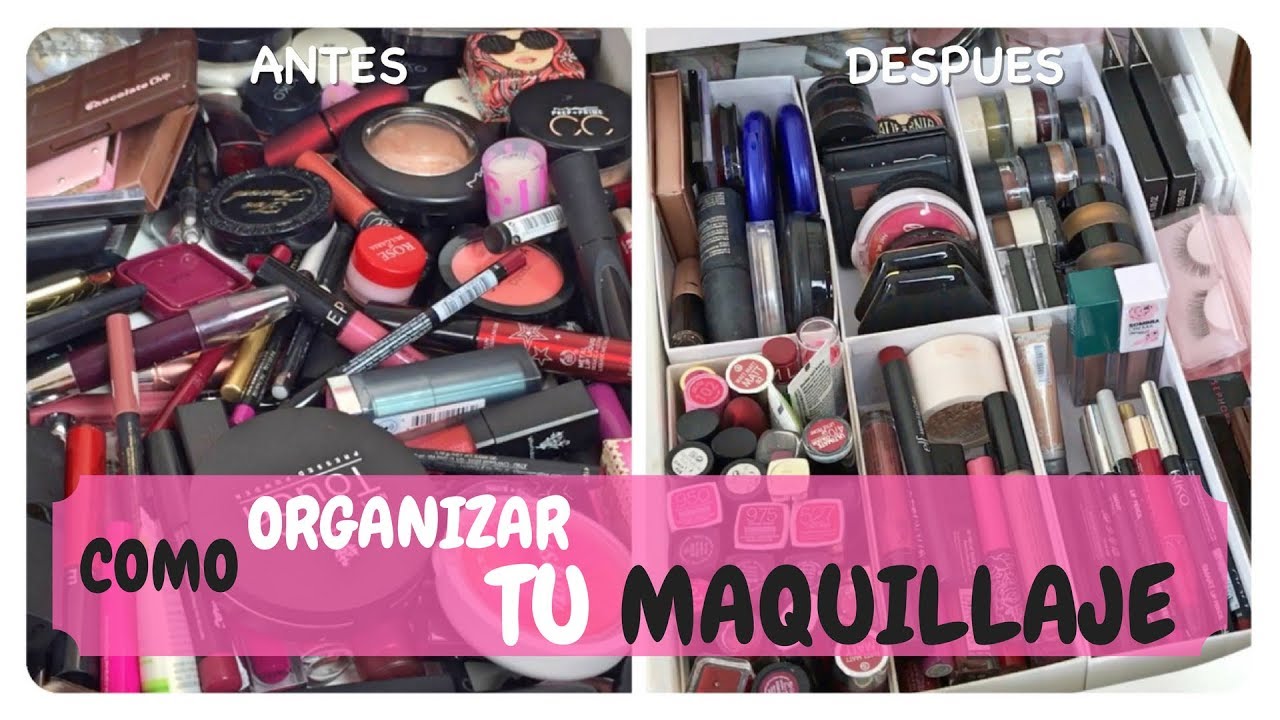 Cómo organizar el maquillaje - Blog de Arenal