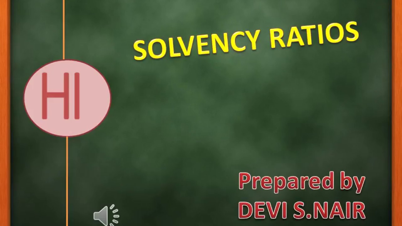 How to calculate Solvency or Leverage Ratio(Financial statement