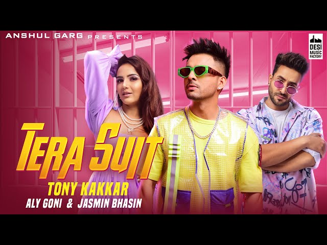 @TonyKakkar  - Tera Suit | Aly Goni u0026 Jasmin Bhasin | Anshul Garg | Holi Song 2021 class=