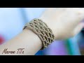 Macrame tutorial: Boho style Macrame bracelet tutorial for men | step by step tutorial