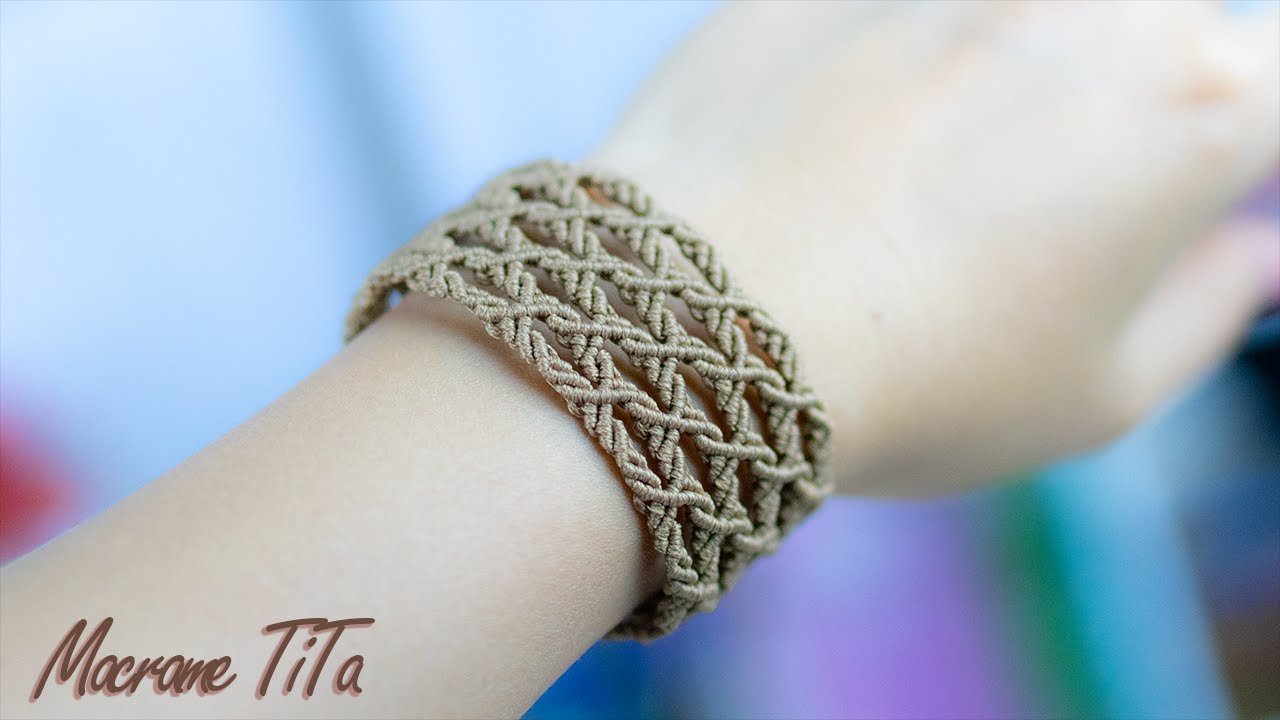 Macrame tutorial: Boho style Macrame bracelet tutorial for men | step ...