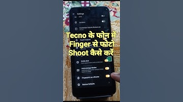 Tecno Spark 10c fingerprint se photo kaise shoot karen | Tecno Spark 10c Camera Hidden Features