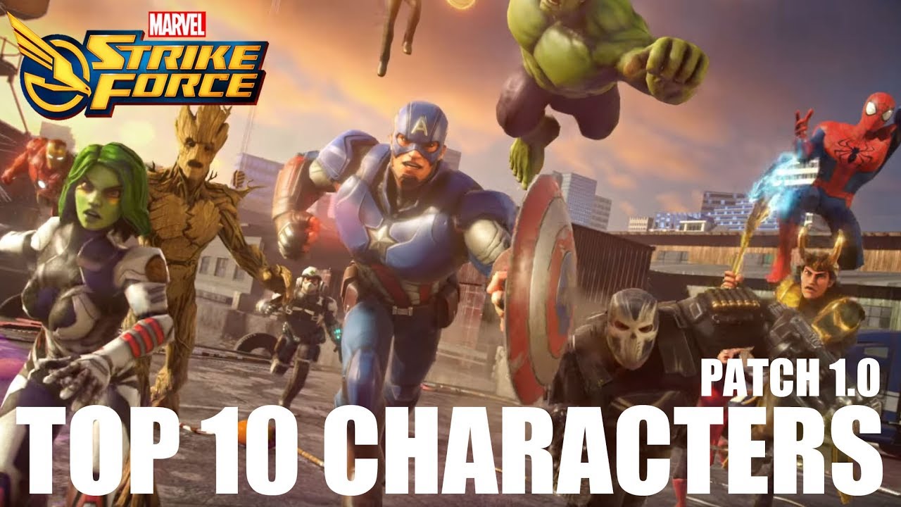 My Tier List for 1.0 : r/MarvelStrikeForce