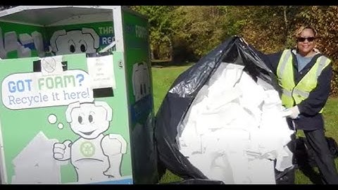 EPS Foam is 100% recyclable.