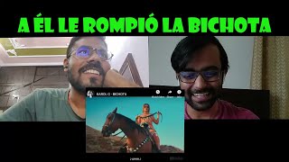 Los indios Reaccionado a Karol G- Bichota(sub español)