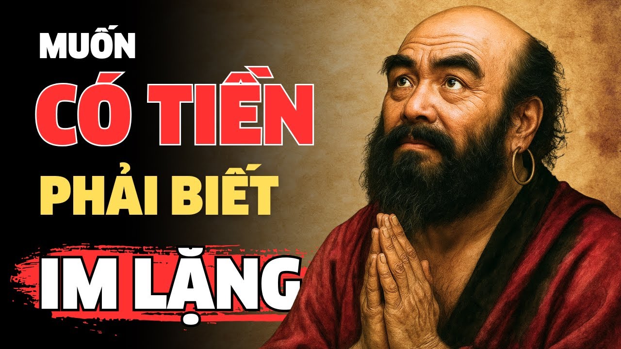 CỔ NHÂN DẠY - MUỐN CÓ TIỀN PHẢI BIẾT IM LẶNG | TRIẾT LÝ CỔ NHÂN