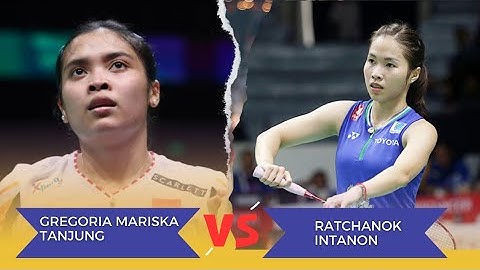 Perjuangan Luar biasa || Gregoria Mariska Tanjung (INA) Vs Ratchanok Intanon (THAI) Paris Badminton
