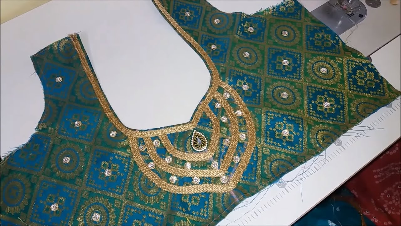 Simple And Beautiful Blouse Design Stitching With Lase Easy Method simple-and-beautiful-blouse-design-stitching-with-lase-easy-method
