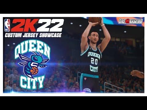 CHARLOTTE HORNETS CUSTOM JERSEY TUTORIAL! BUZZ CITY MINTED UNIFORM! HOW TO  MAKE! NBA 2K21 MyTeam! 