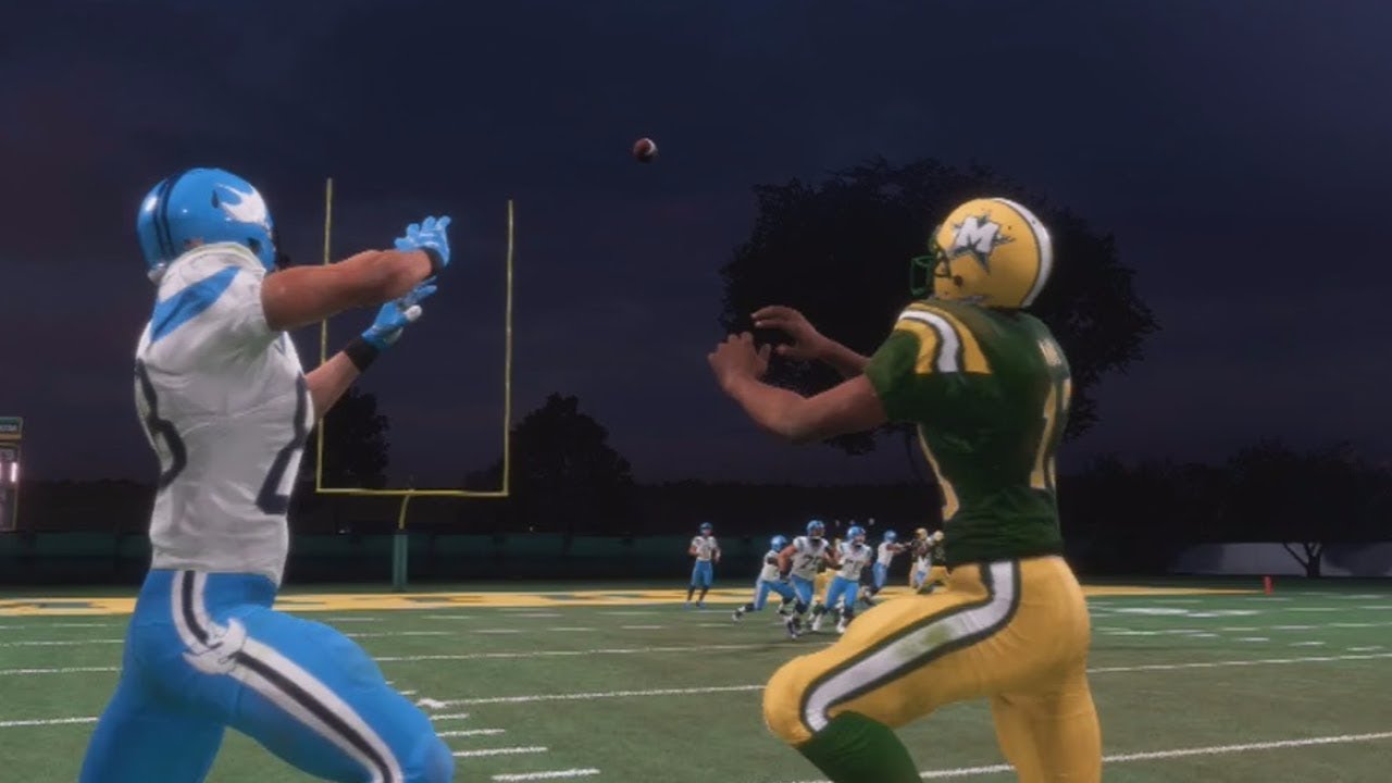 MADDEN 18 LONGSHOT Gameplay Walkthrough - Devin Plays on Both Sides Of The Ball #7