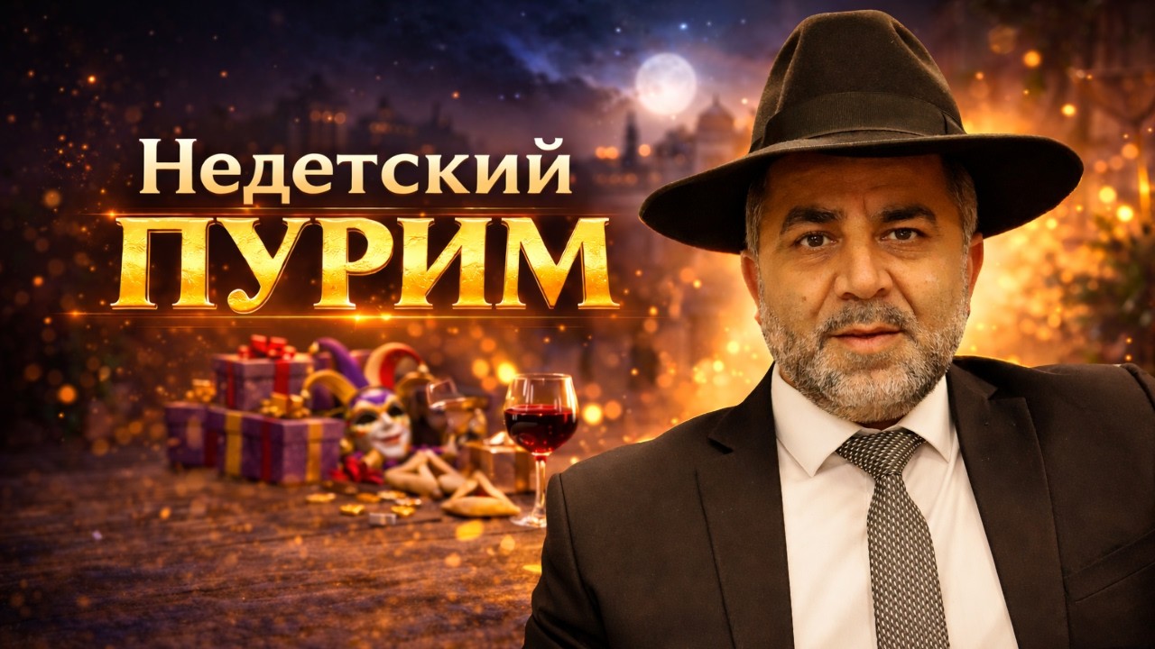 НЕДЕТСКИЙ ПУРИМ: О ЧЕМ МОЛЧИТ МЕГИЛАТ ЭСТЕР? | Раввин Яков Хаимов