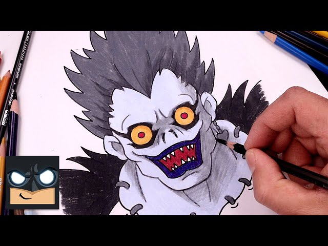 How-to-draw-L-(Ryuzaki)-from-Death-Note, متعة الرسم