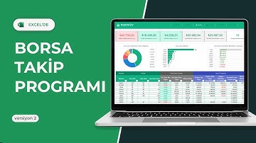 Excel’de Anlık Borsa Takibi ve Portföy Yönetimi (Otomatik Güncellenen Veriler ile) | EXCEL 751