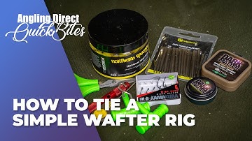 How To Tie A Simple Wafter Rig – Carp Fishing Quickbite