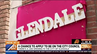 Position open on Glendale City Council, no special election