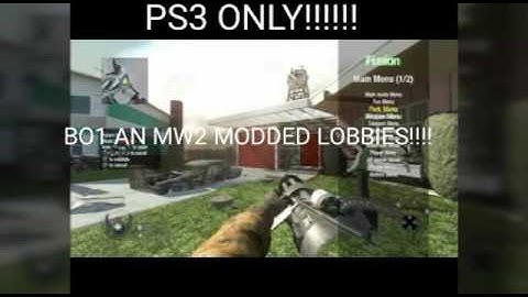 BO1 AND MW2 MODDED LOBBIES, PS3 AND MODDED ACCOUNTS!!!!!!!!(READ DESCRIPTION)