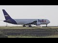 Incredible takeoff of a FedEx Boeing 767. Watch! #aviation
