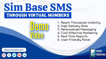 How to Use SIM Base SMS Panel | Demo Video | Bulk SMS Marketing