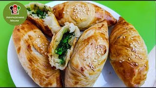 Spinach Samosa/Sambosa Ramadan | سمبوسه پالکی