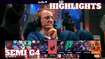 G2 vs RGE - Game 4 Highlights | Semi Finals LEC 2021 Spring Playoffs | G2 Esports vs Rogue G4