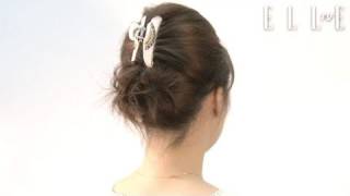 【ELLE TV JAPAN】Japanese Lady Office HairStyle Tutorial No 4.