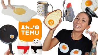 every egg item from temu + waffle house &amp; AI rants