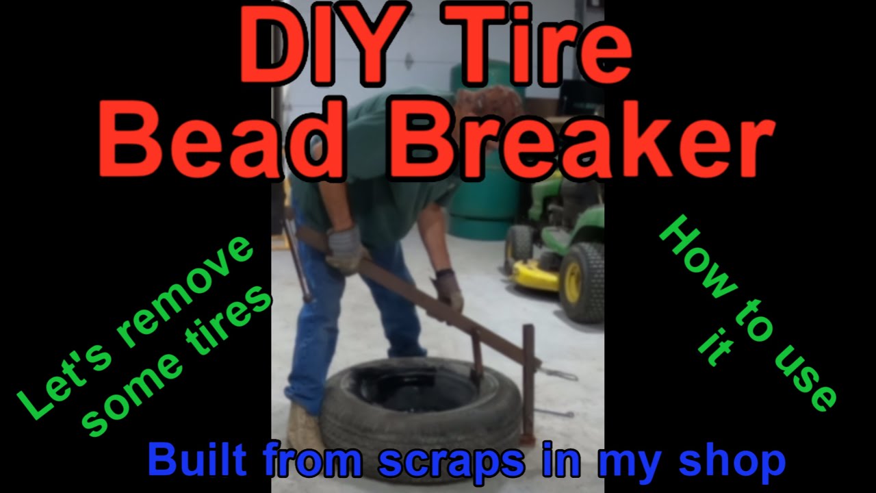 DIY Tire Bead Breaker- and how to use it! - YouTube