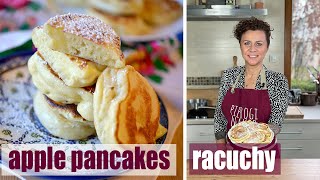 Apple Pancakes RACUCHY by Polish Your Kitchen - Polish recipes.