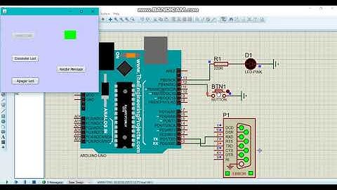 Encender y apagar LED, recibir mensaje de arduino