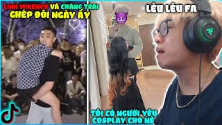 LINH MIKENCO CÙNG CHÀNG TRAI GHÉP ĐÔI VÀ HÙNG CÓ NGƯỜI YÊU COSPLAY CHO | HÙNG AKIRA REACTION TIK TOK