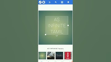 How to make bairavaa font |AS infinite tamil|#asinfintetamil @asinfinitetamil