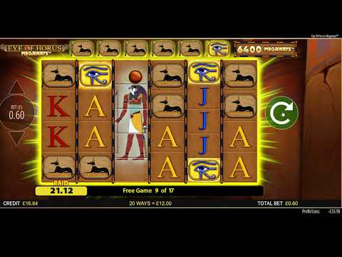 Experience the Excitement of Eye of Horus Megaways Free Play - Play Now in English for UK Players!