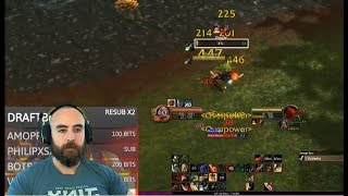 Bajheera - Epic Arms Warrior 1v3 (2x Rogues & Lock) - WoW Classic Warrior PvP