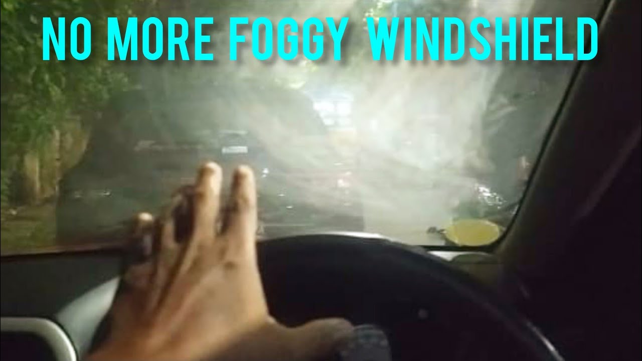 How to remove fog from car glass I Use of Defogger I YouTube