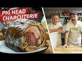 La meilleure tranche de charcuterie sort dune tte de porc entire  prime time