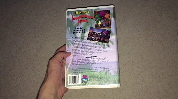Barney’s Imagination Island 1994 VHS