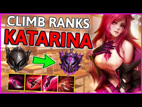 HOW TO CLIMB RANKED WITH KATARINA IN UNDER 7 MINUTES | INFORMATIVE TIPS & GAMEPLAY LEAGUE OF LEGENDS