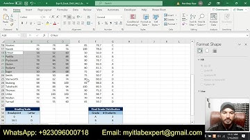 Exp19_Excel_Ch03_ML2_Grades | Excel Chapter 3 Mid-Level 2 – Grades