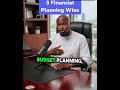 3 Financial Planning Wins
