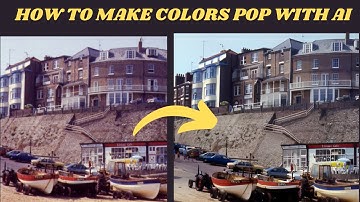How to Make Colors Pop for Beginners with AI Adjust Tool