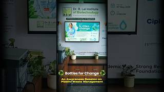 An Awareness session on Plastic Waste Management🌱👍🏼 #environment #pollution #plasticban #greenindia