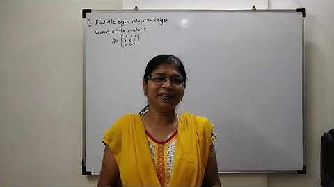 Matrix I Eigen values & Eigen vectors I Problem 2 I (Repeated roots) I Complete concept I Rashi Jain