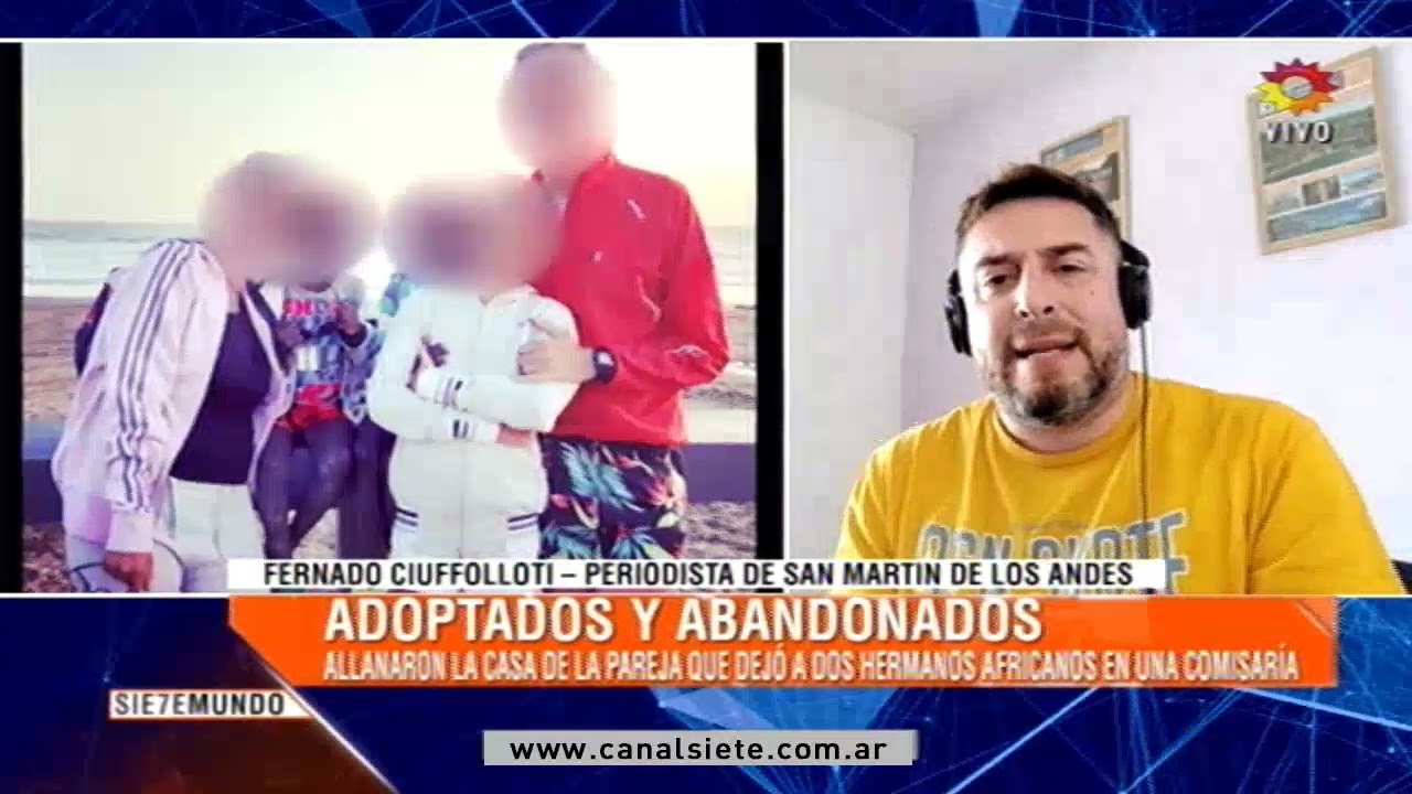 Allanaron la casa del matrimonio que abandonó a dos hermanitos africanos