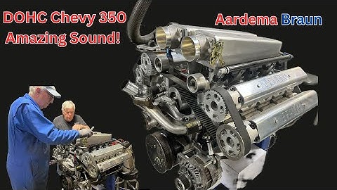 Wicked Chevy 350 Quad Cam 4-Valve Engine- Fire Up & Run - Amazing Sound