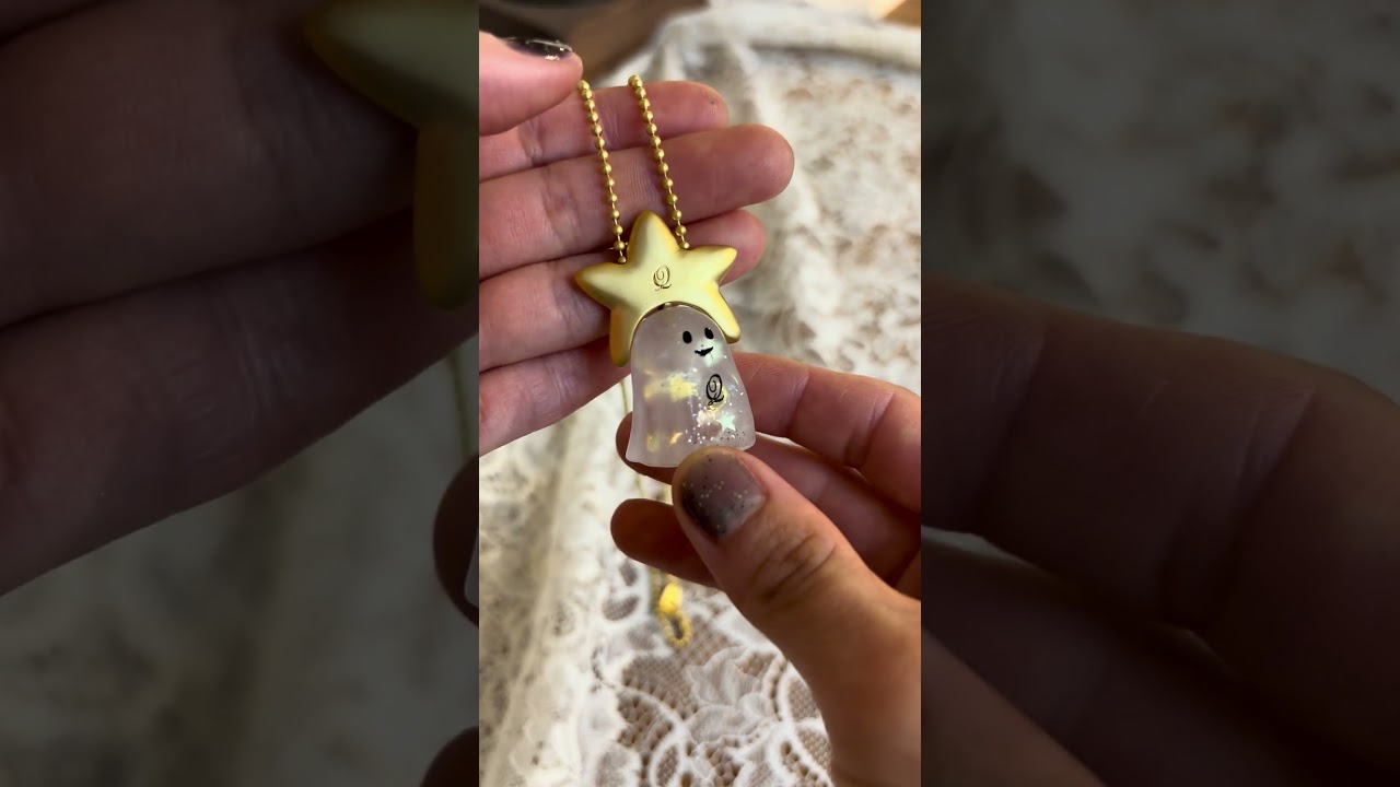 プチトリックゴーストシーツスターリーナイト ネックレス | Q-pot