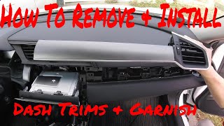 Honda Civic How To Remove/Install Dash Pannels & Trims