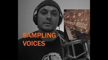 Sampling voices to feed my Akai Mpc Touch / Live / X