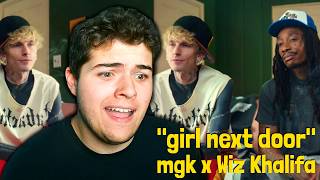 MGK & WIZ KHALIFA JUST DROPPED THE SONG OF THE SUMMER!!! | girl next door | REACTION!